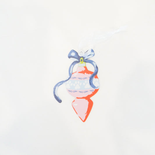 Tinsel Paw Ornament