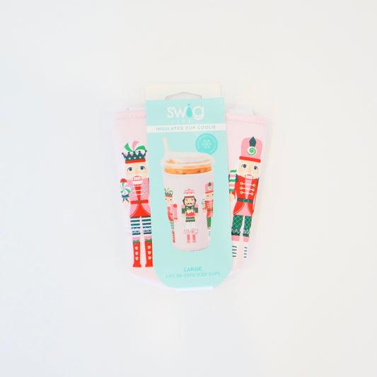 Sugar Plum Soldiers Large Iced Cup Coolie