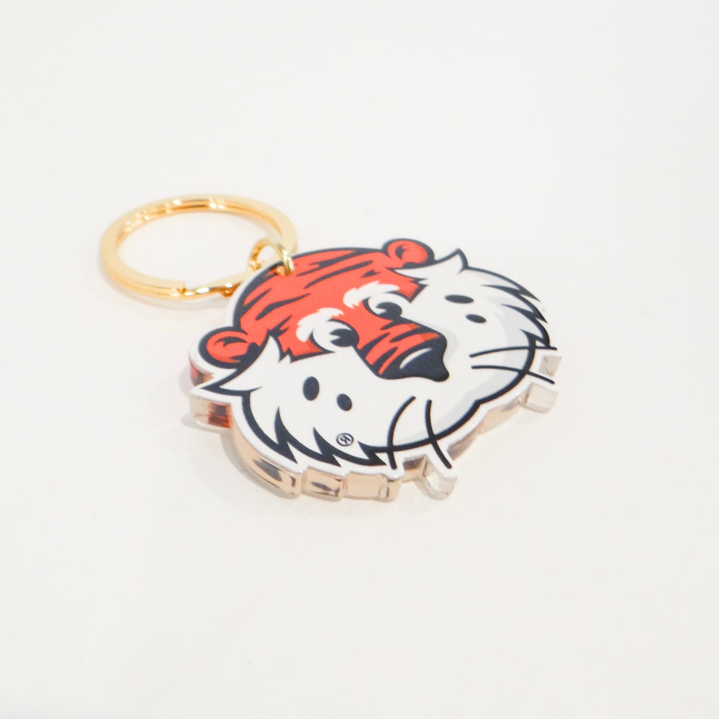 Aubie Acrylic Keychain
