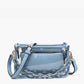 M2226CR Jessica Clear Crossbody w/ Chain: Orange