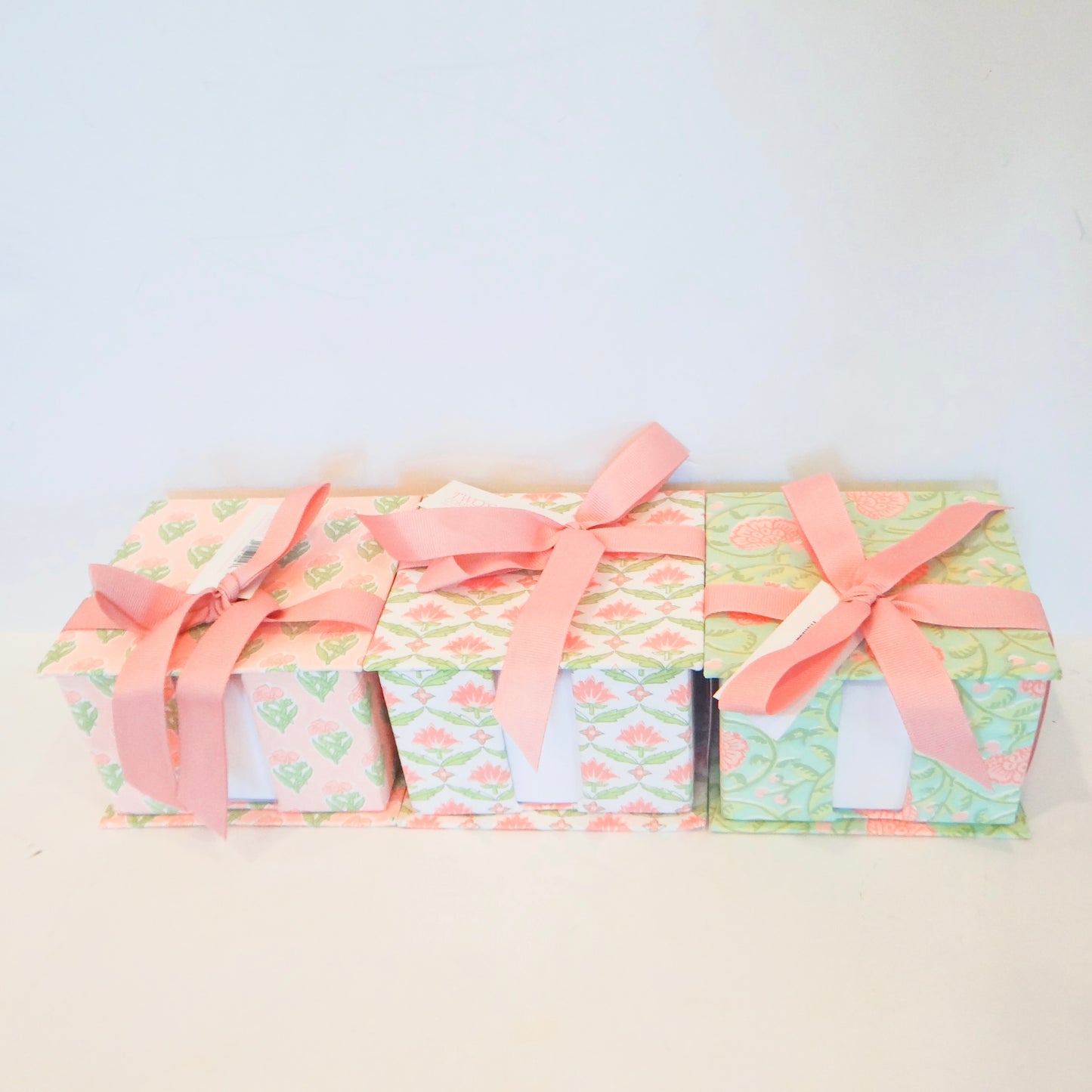 Floral Block Print Notepad & Pencil