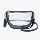 M2729 Peyton Clear Banana Crossbody Bag: Orange