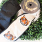 John Mark Enterprises Ribbon - Embroidered Tiger Canvas Fused Dupion 4x5 yd