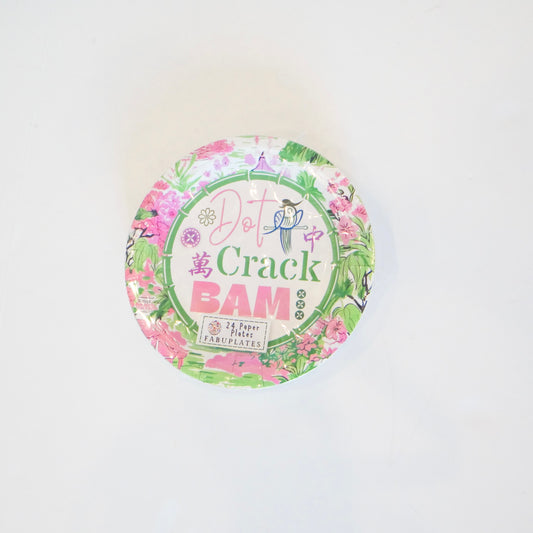 Mahjong Menu 24ct 7" Paper Plates