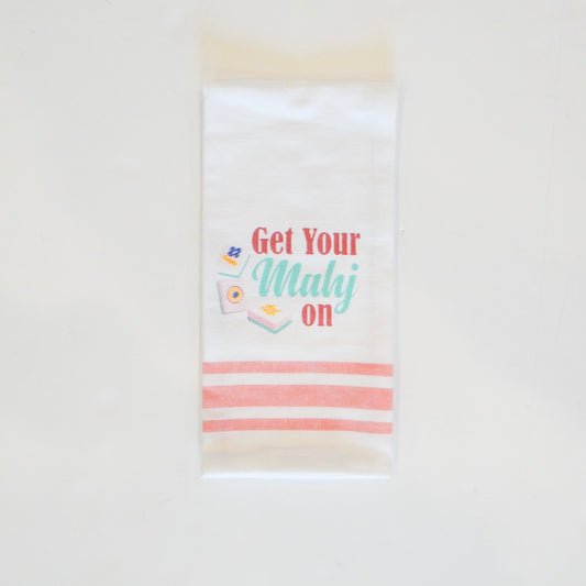 Get Your Mahj On Hand Towel