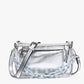 M2226CR Jessica Clear Crossbody w/ Chain: Orange
