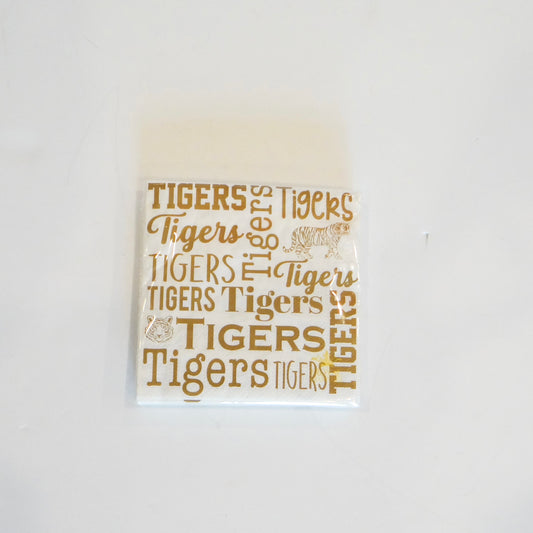 Tigers Cocktail Napkins