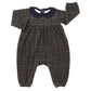 Boys Cabin Cozy Long Sleeve Collared Romper