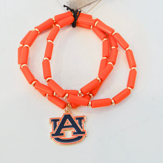 Auburn Beaded Bracelet Set