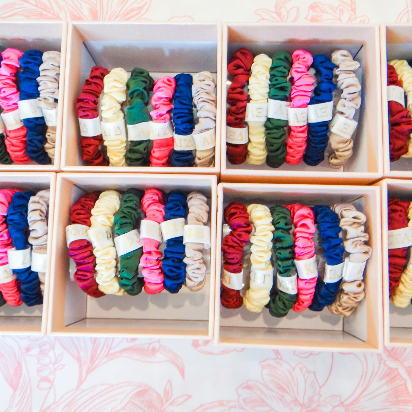 Sorority Scrunchie Set of 6