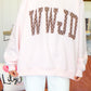 WWJD Heart Crew Neck
