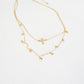 Elizabeth Layered Cross Necklace