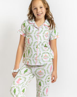 Girls Nutcracker Trellis Pajama Set