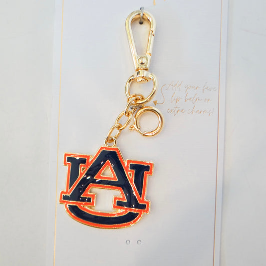Auburn Logo Bag Charm