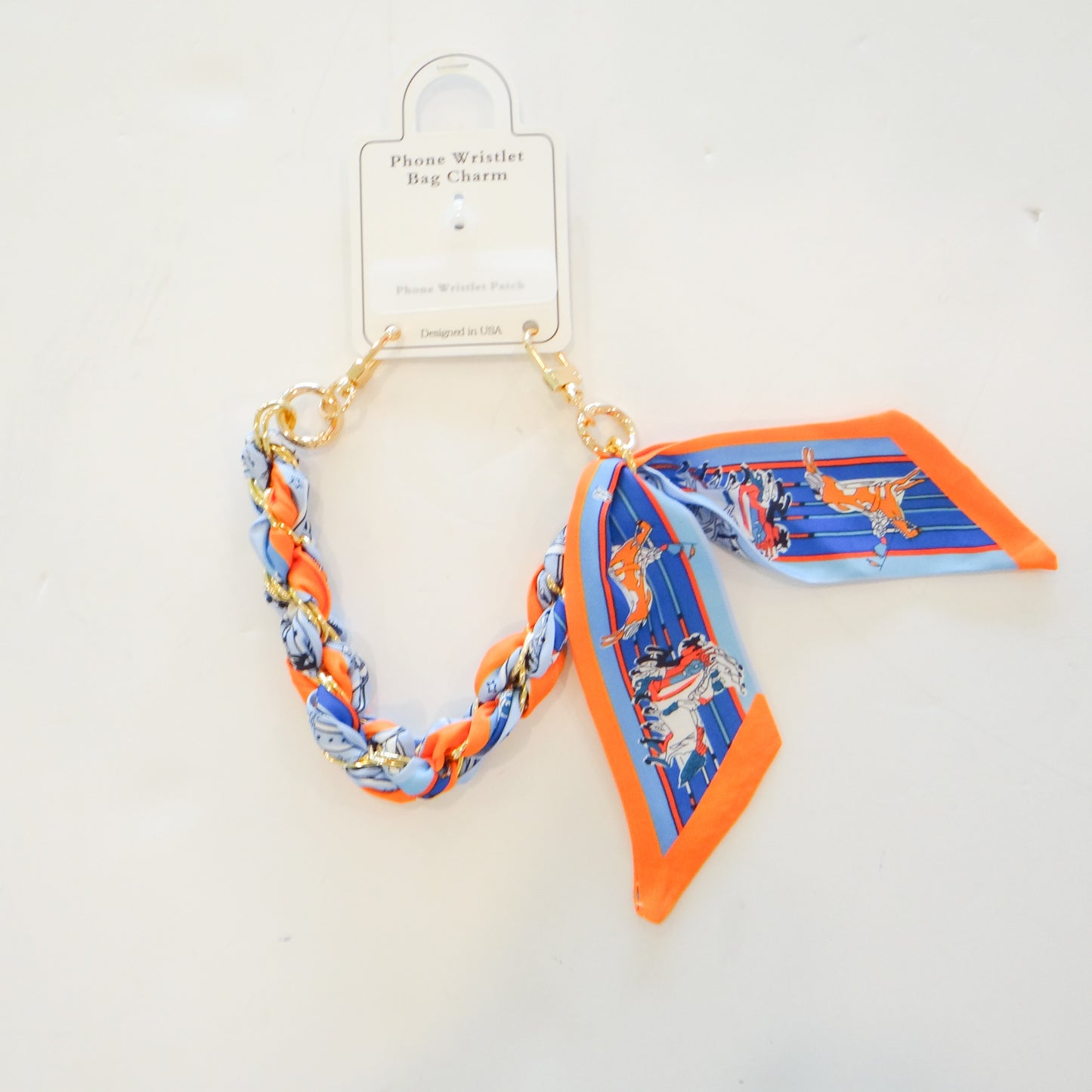 Scarf Chain Phone Wristlet