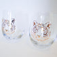 Tiger Wine Glass Set of 2