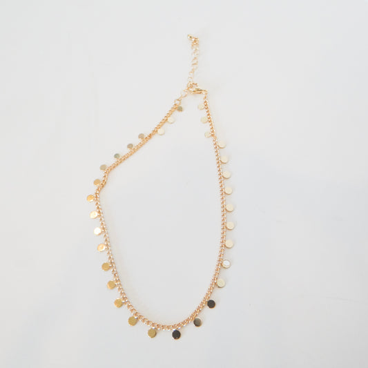 Circle Dangle Anklet