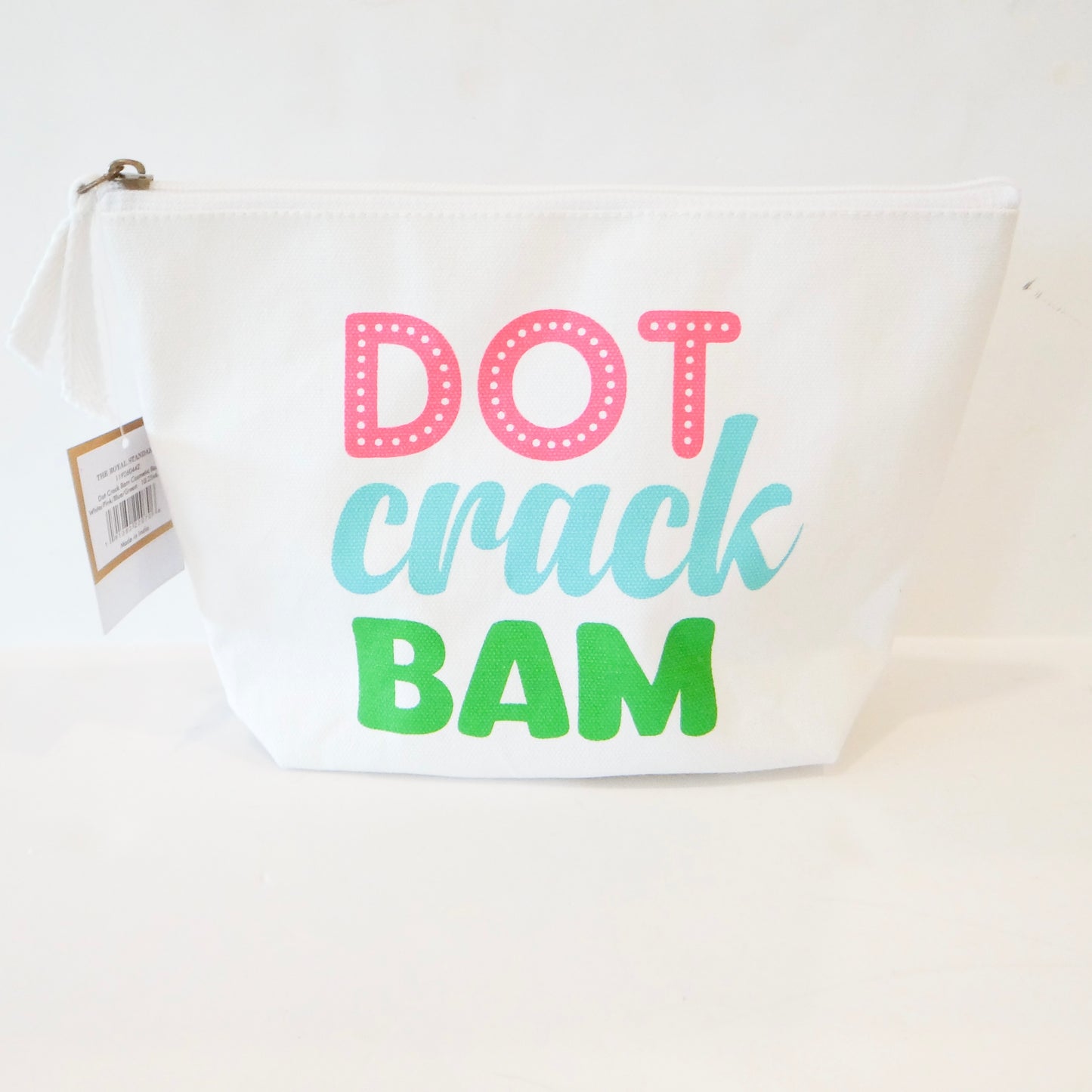 Dot Crack Bam Cosmetic Bag
