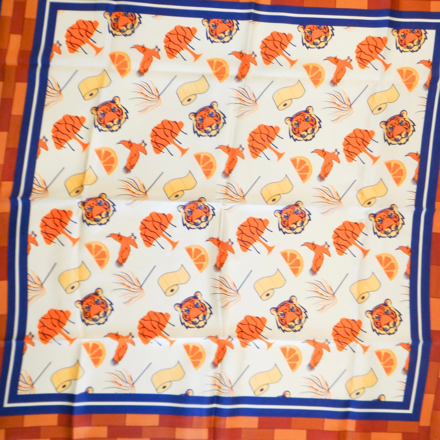 What I Love Most About Auburn Silk Scarf