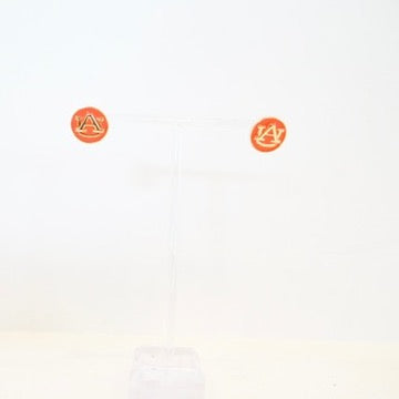 Auburn Tigers Logo Studs