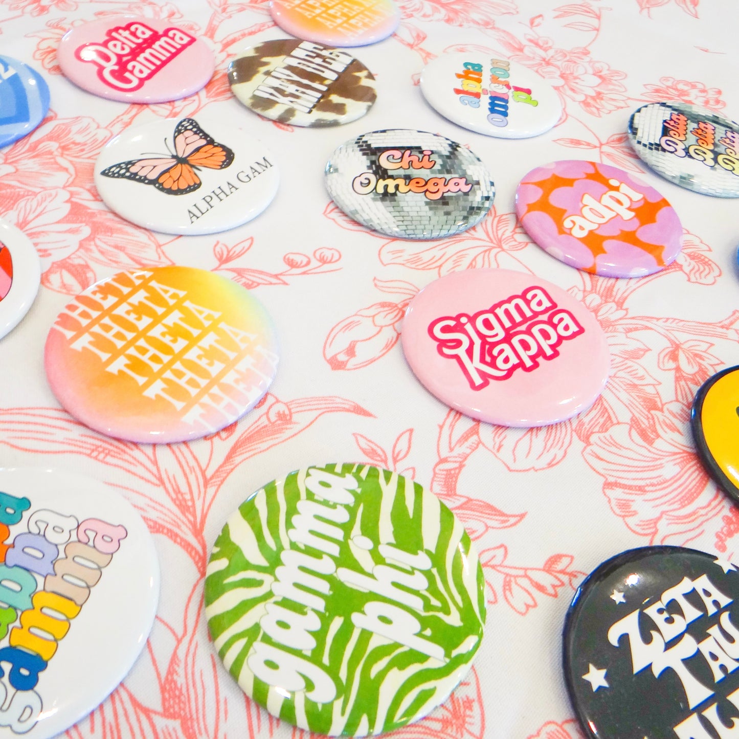 Surprise Sorority Button
