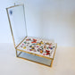 Glass and Brass Photo Boxes