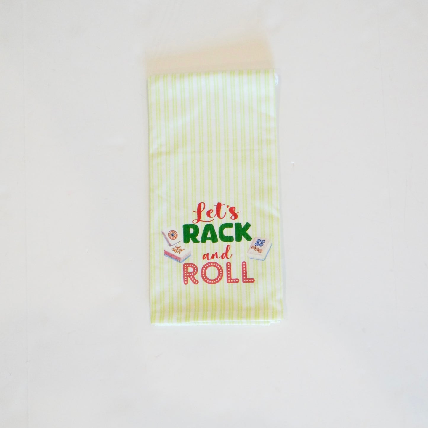 Let's Rack and Roll Hand Towel