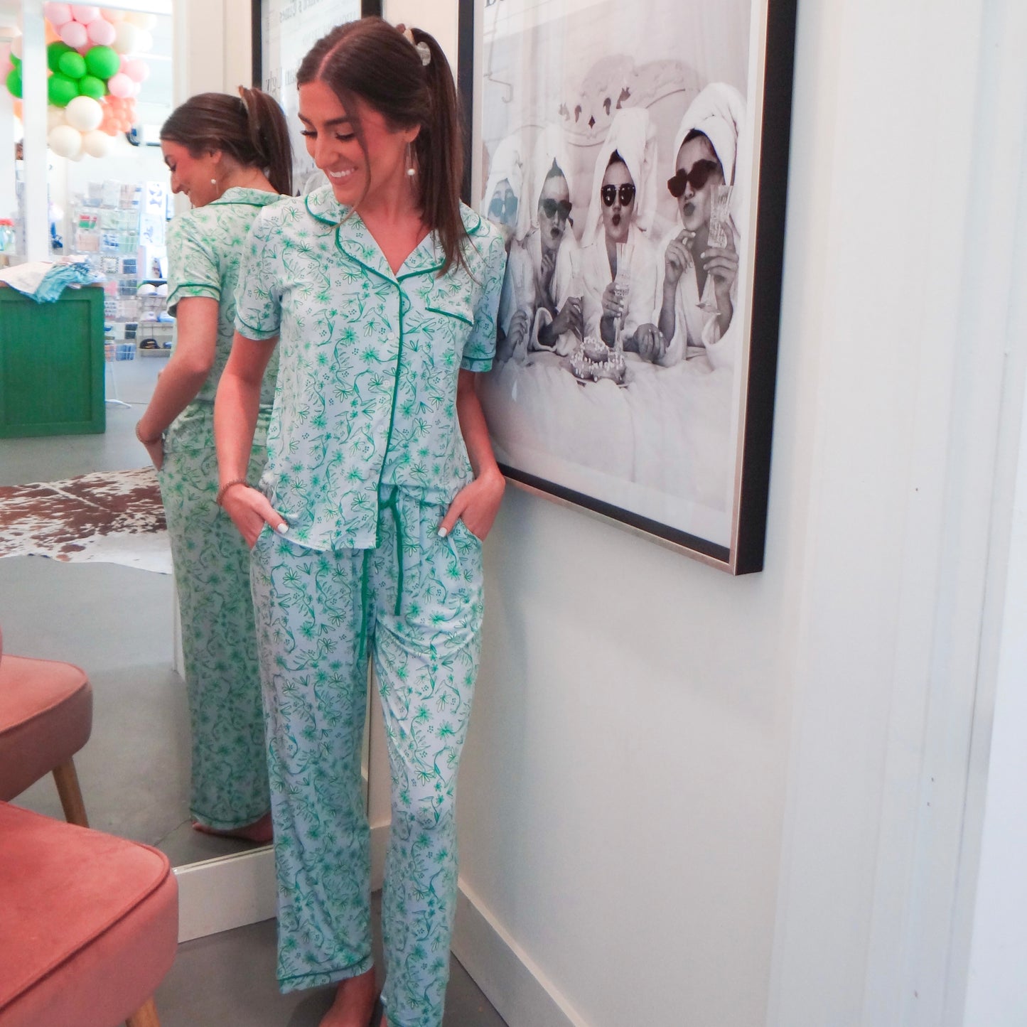 Laurel Blooms Pajama Set