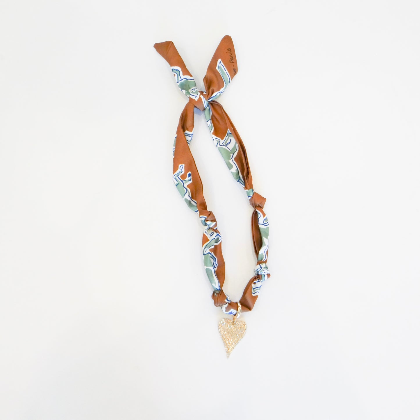 Scarf Charm Necklace