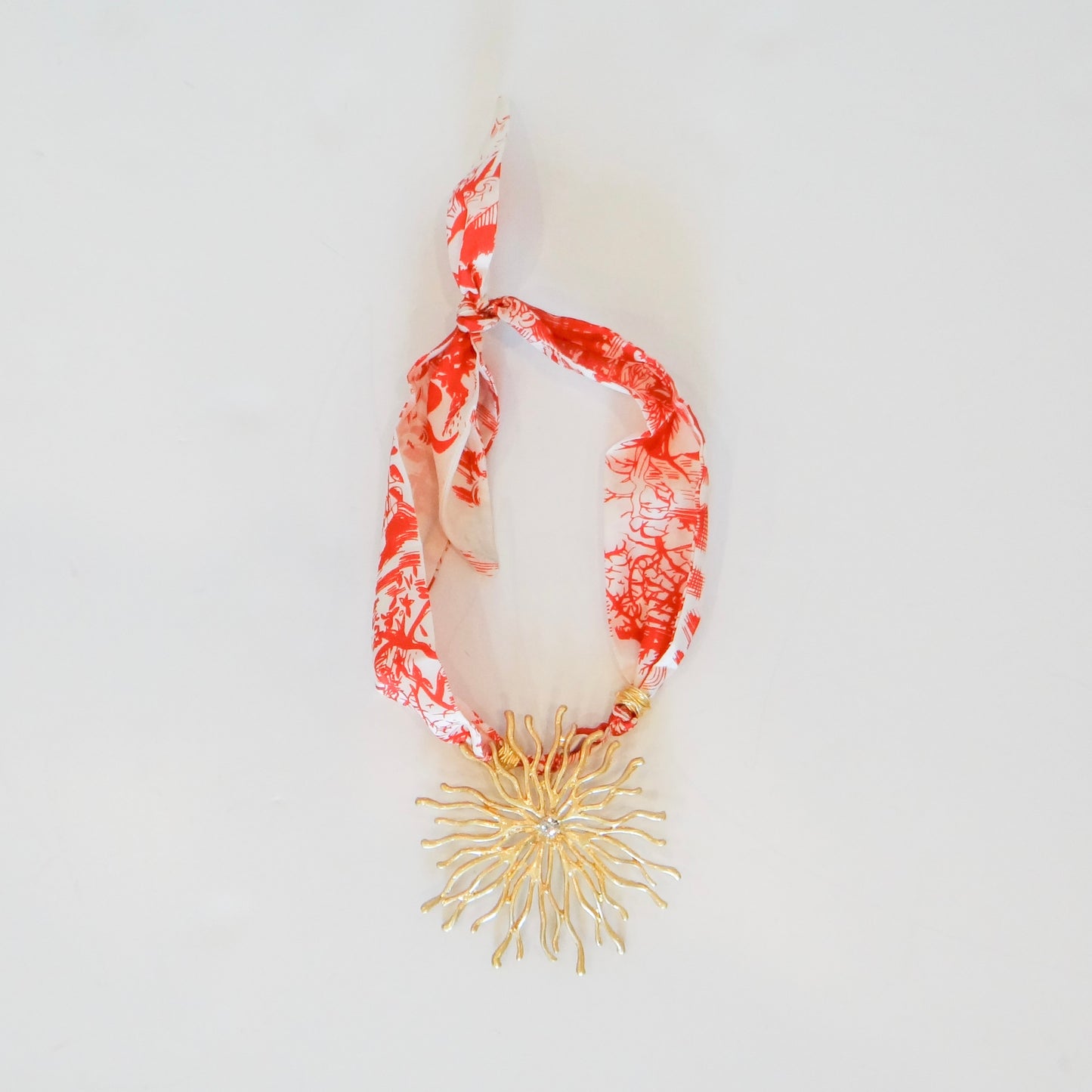 Scarf Charm Necklace