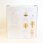 LED Portable Gold Lampshade Bottle Lamp
