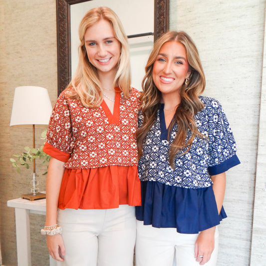 Fall Florals Tops