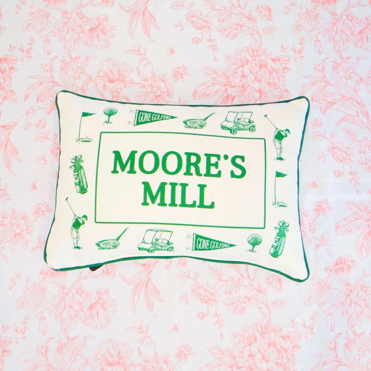Auburn Golf Course Pillow