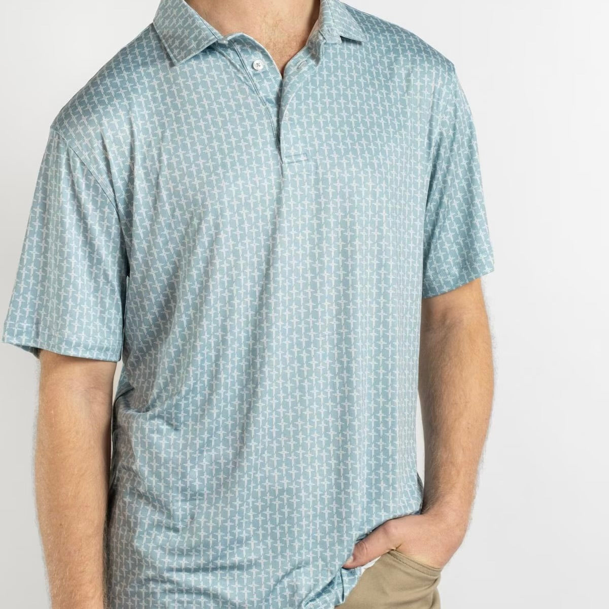 Men's Man of God Performance Polo
