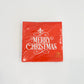 Fleur Merry Christmas Cocktail Napkins