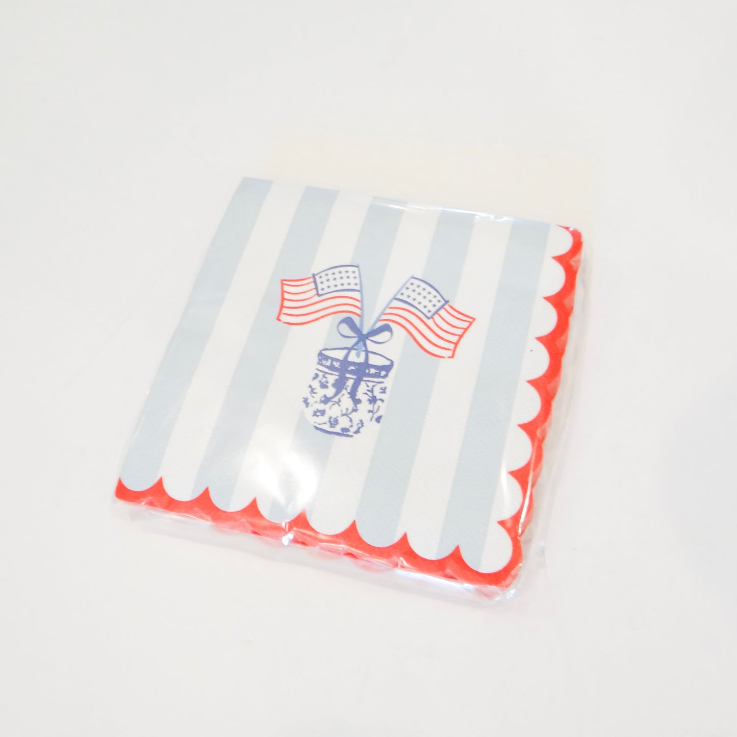 American Stripes Cocktail Napkins
