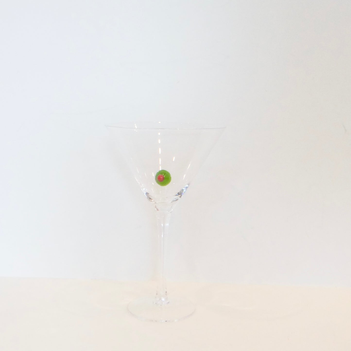 Olive You Martini Glass