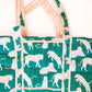 Chloe Tiger Quilted Duffle Bag