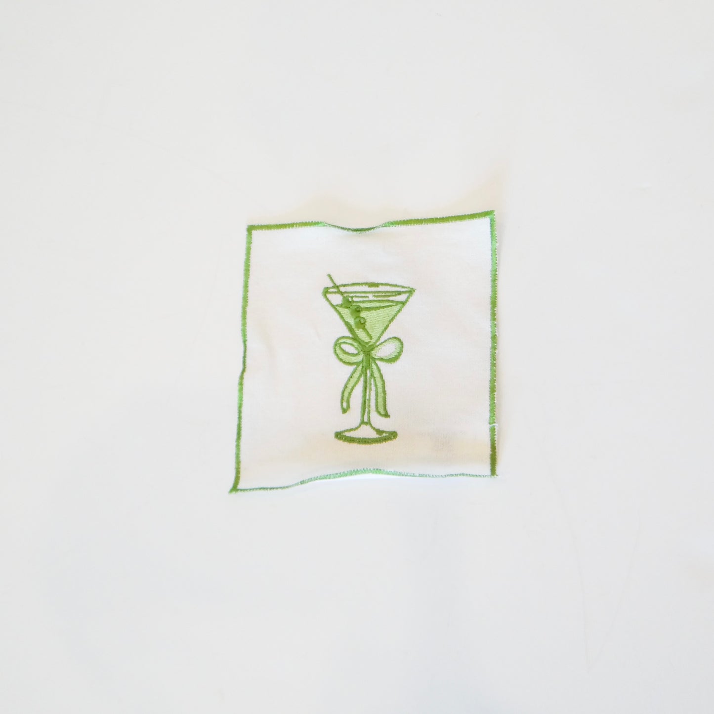 Embroidered Cocktail Napkins