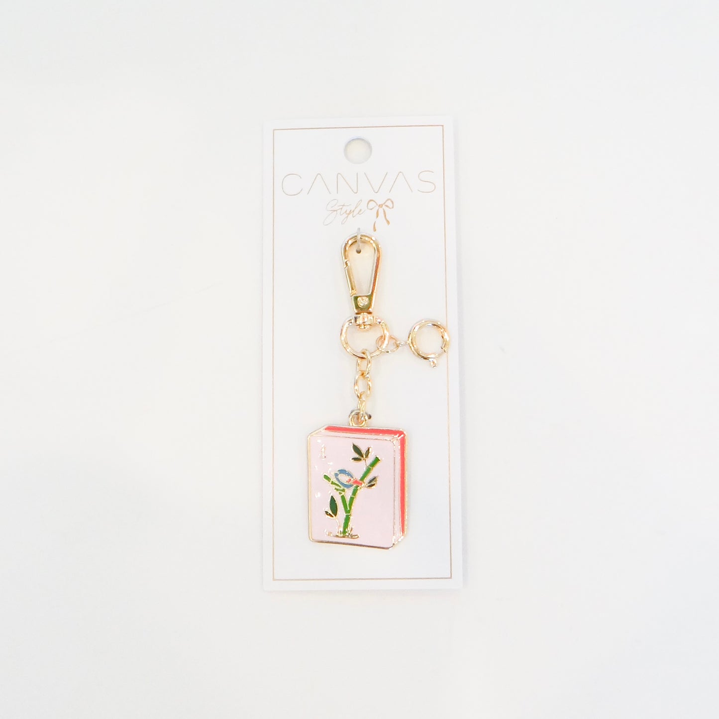 Mahjong Tile Bag Charm