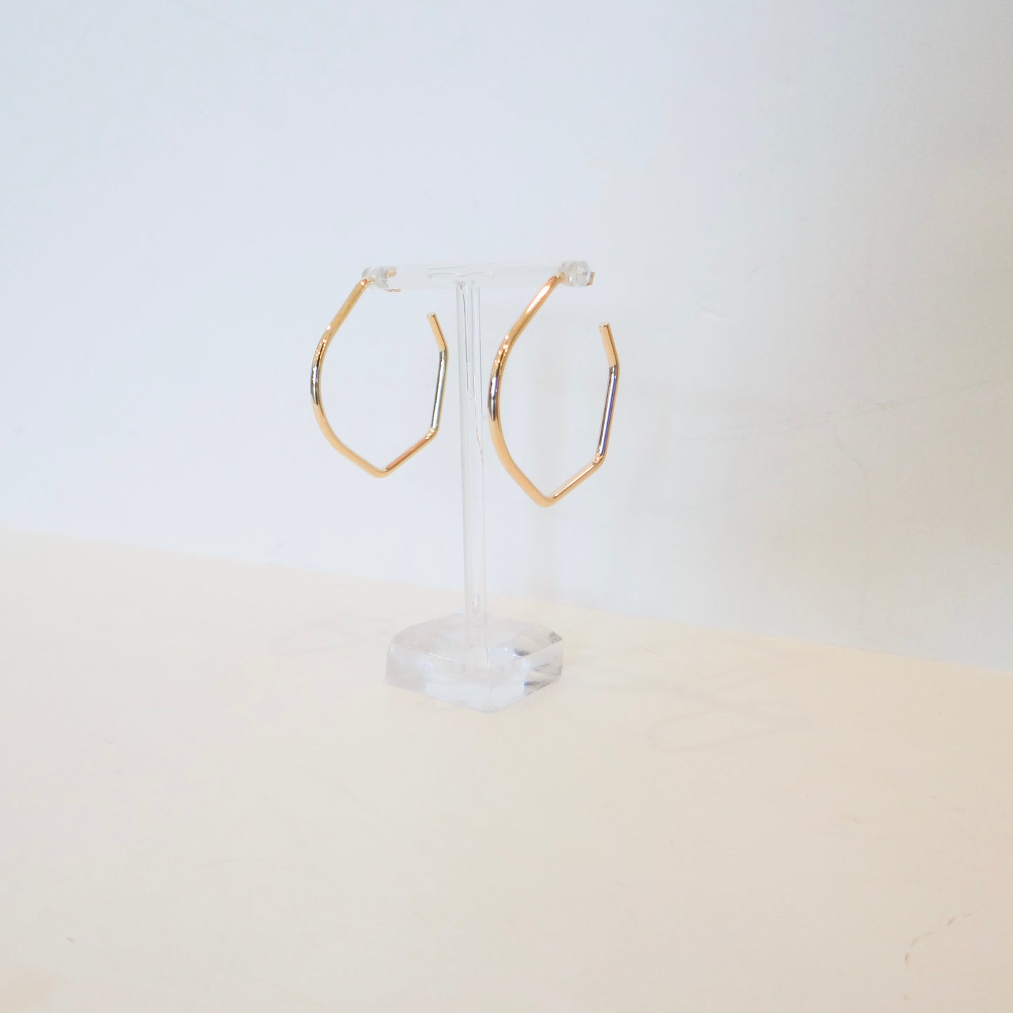 Abstract Gold Hoops
