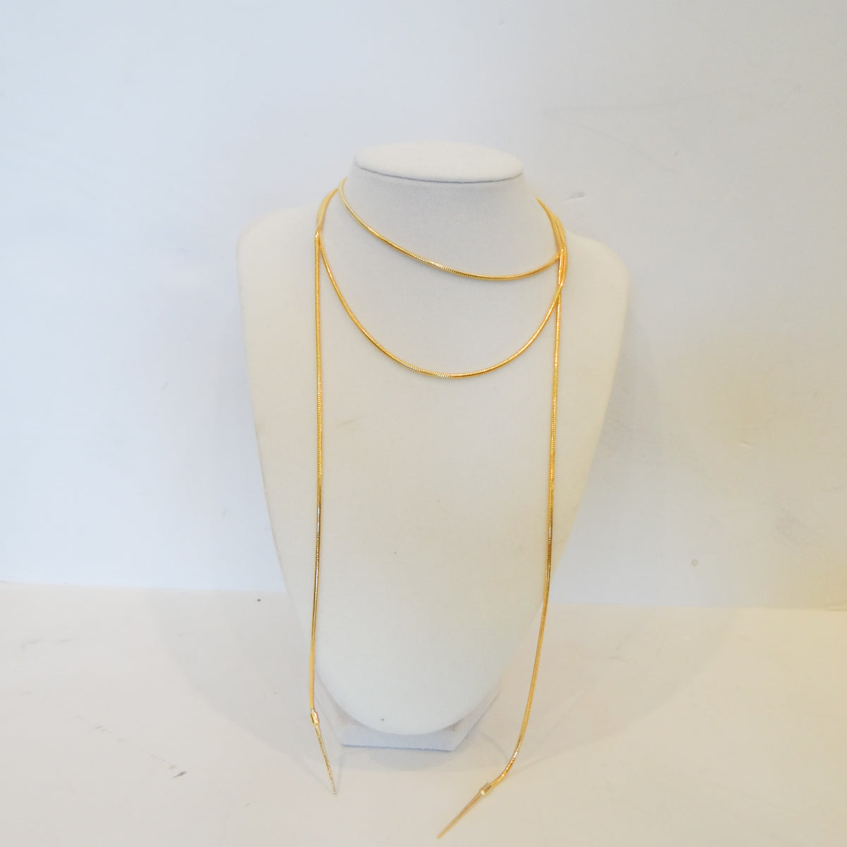 Bar Drop Lariat Necklace