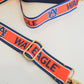 Classic Auburn Stripe Purse Strap