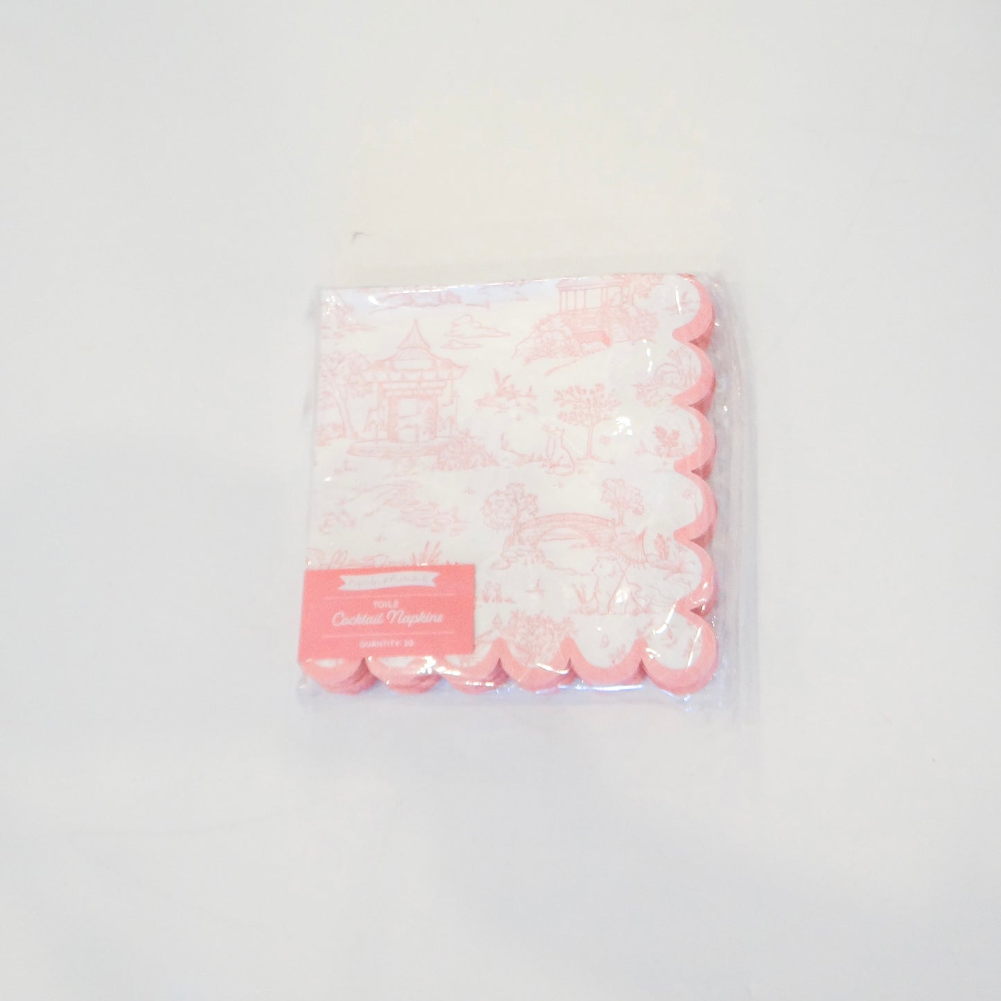 Pink Animal Toile Napkins