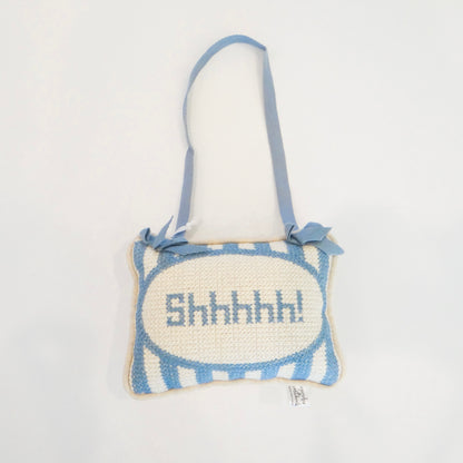 Shhhh! Pillow Door Hanger