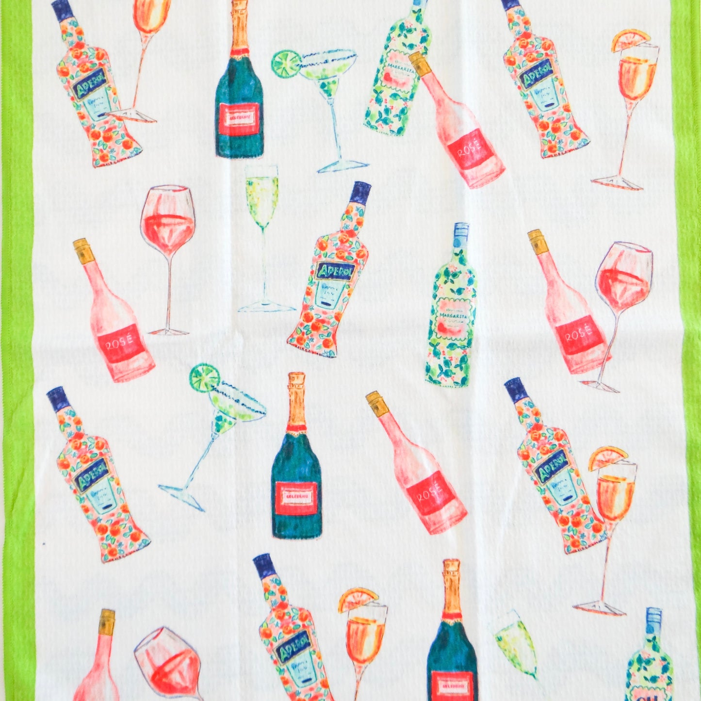 Cocktails Tea Towel