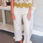 Ruffle Hem Pants