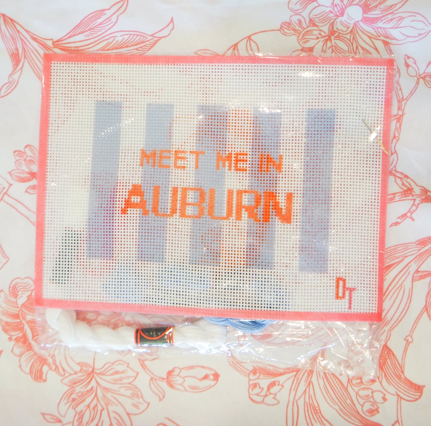 Meet Me in Auburn Needlepoint Kit