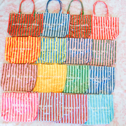 Sorority Luxe Tote Bag
