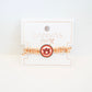 Auburn Disk Bracelet